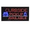 Alpine Industries 19 in W x 10 in H LED Rectangular Curbside Pickup Available Sign with Two Display Modes, PK2 ALP497-16-2pk - alternate 1